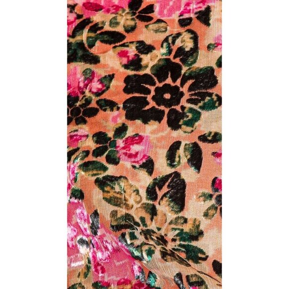 Hemant and Nandita Kilim Mini Dress Pink Size Large One Shoulder NEW $354 [jb] - Picture 3 of 12